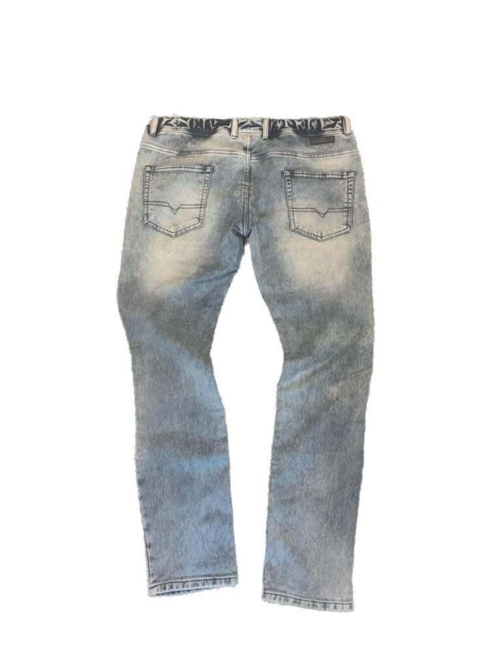 Diesel Narrot JoggJeans Sweat Jeans Acid Wash Distressed